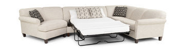 M9 Afton 3 Piece Sleeper Sectional - Left Cuddler