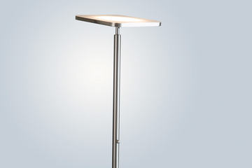 Hector Floor Lamp - Brushed Nickel