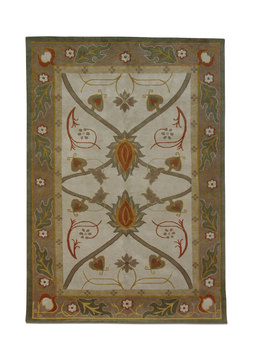 image Cottage Garden Hand Knotted Area Rug - 2′6″ X 4′0″