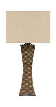 Outdoor Lamp Wicker Weave
