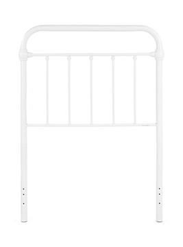 image Kirkland Twin Metal Headboard - White