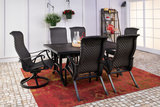 San Tropez Woven Swivel Rocker Chair thumbnail 5