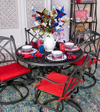Napa II 5 Piece Patio Dining Set thumbnail 4