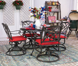 Napa II 5 Piece Patio Dining Set thumbnail 2