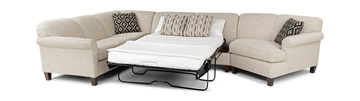 M9 Afton 3 Piece Sleeper Sectional - Right Cuddler