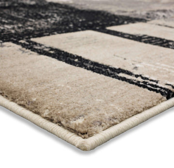 Epiphany Brush Strokes 5′3″ x 7′10″ Area Rug