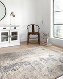 Teagan Natural Denim Area Rug thumbnail 3
