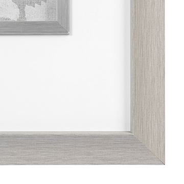 Shadow Ikat I Framed Art