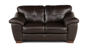 Phoenix Leather Sofa | Thomas Cole Designs | Brown | Over 88