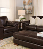Phoenix Leather Sofa by Thomas Cole Designs | HOM Furniture