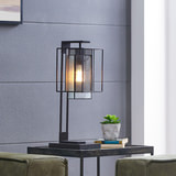 Silveny Art Glass Table Lamp thumbnail 3