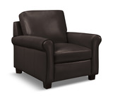 Abram Leather Chair thumbnail 1