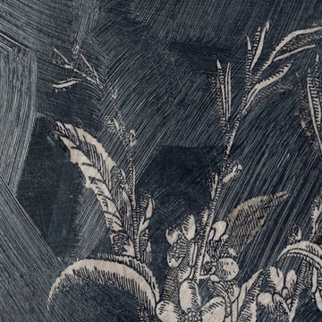 Vintage Fruit And Floral II Framed Art