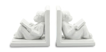 Reading Monkey Bookends
