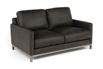 Fame Leather Loveseat