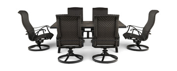 San Tropez 7-Pc Patio Dining Set