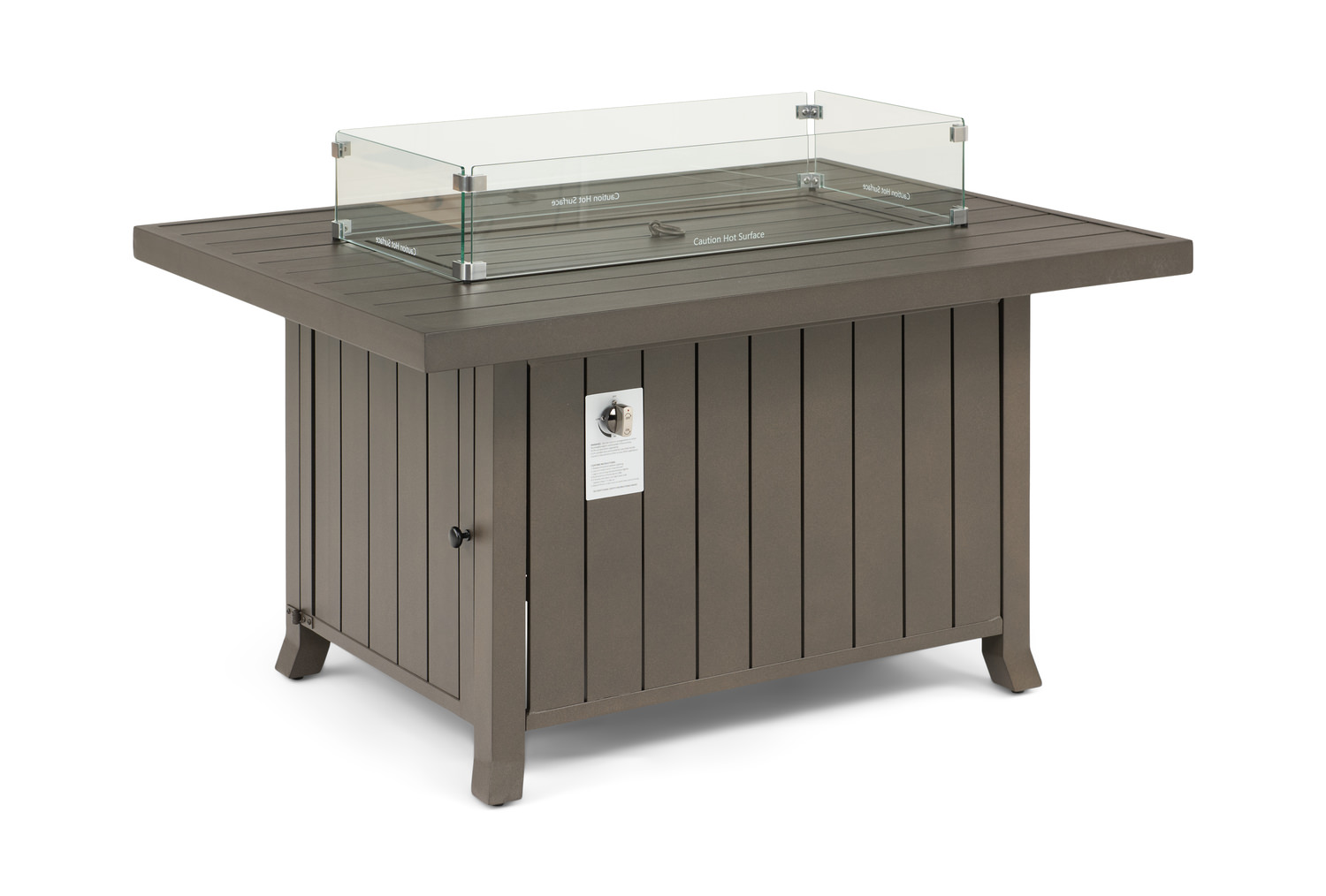 Wheaton 49″ X 36″ Rectangle Fire Table With | HOM Furniture