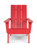 Sunrise Bay Adirondack Chair - Red thumbnail 2