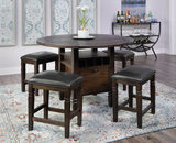Homestead Counter Table With 4 Stools thumbnail 2