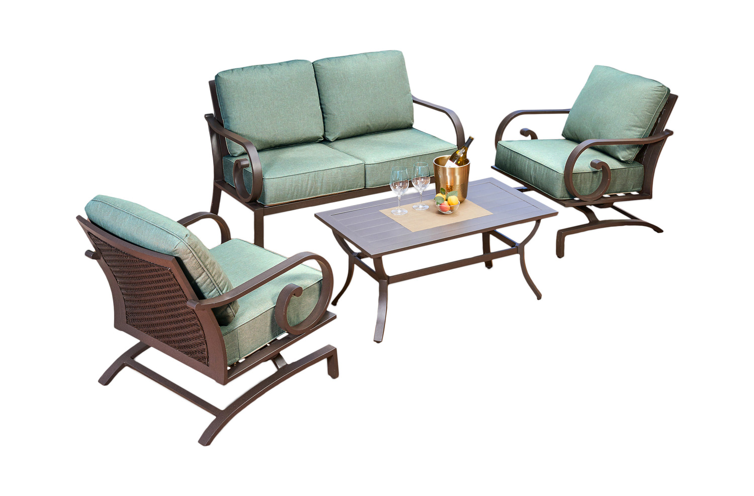Addison 4 Piece Patio Set DOCK86