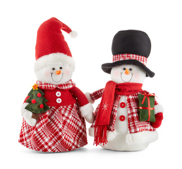 image Assorted Mr. And Mrs. Snowman
