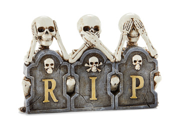 image Skeleton Tombstone