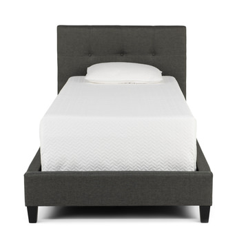 Avery Twin Bed - Charcoal