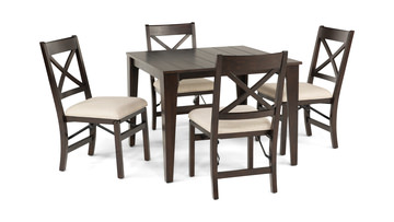 image Origami Folding Table With 4 Folding Chairs
