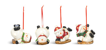 Assorted Snowman Ornaments