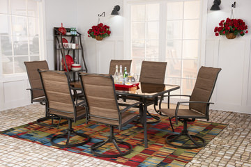 St. Croix Padded Swivel Rocker Chair