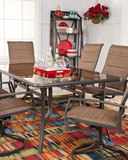 St. Croix Padded Swivel Rocker Chair thumbnail 4
