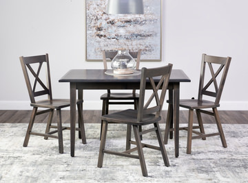 Eagle Mountain Dining Table - Grey