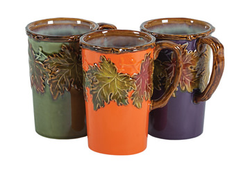 image Assorted Maple Leaf Mugs