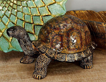 Mosaic Turtle Sculpture