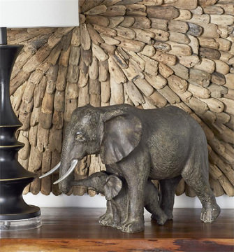 Mother Elephant Sculpture