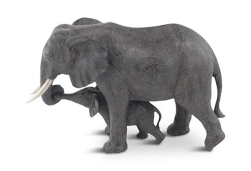 Mother Elephant Sculpture