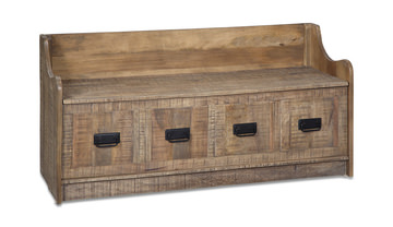 image Garrettville Storage Bench 
