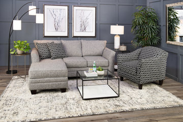 Panache Grey Area Rug - 9′10″ X 12′6″