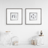 Watercolor Feathers II Framed Print thumbnail 2