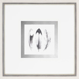 Watercolor Feathers II Framed Print thumbnail 1