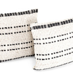 Grey Patterned Pillow - Set of 2 thumbnail 2