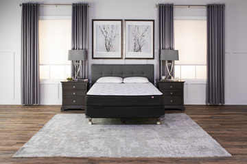 Avery Charcoal Headboard - Full