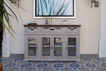 Grey Wash Console
