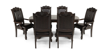 Lasalle Formal Dining With Table 4 Side Chairs And 2 Arm Chairs