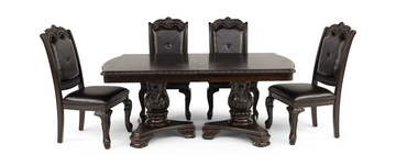 Lasalle Formal Dining Table With 4 Side Chairs