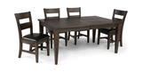 Homestead Leg Table With 4 Dining Chairs thumbnail 1