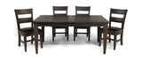 Homestead Leg Table With 4 Dining Chairs thumbnail 2