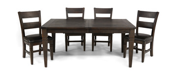 Homestead Leg Table With 4 Dining Chairs