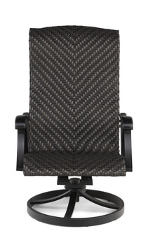 San Tropez Woven Swivel Lounge Chair