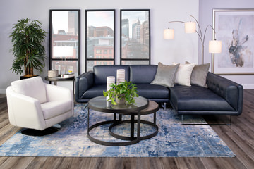 Artistry Blue Area Rug - 8′0″ X 10′0″